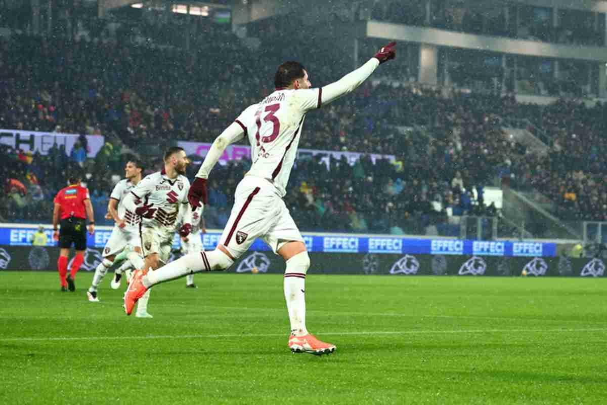 Atalanta e Torino si dividono la posta in palio con un pareggio avvincente