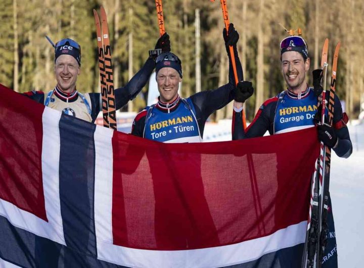 Mondiali di biathlon: Norvegia in trionfo con una storica tripletta, Giacomel chiude al sesto posto