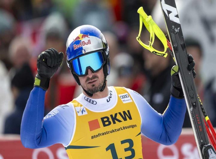 Paris conquista il podio nel superG di Crans Montana