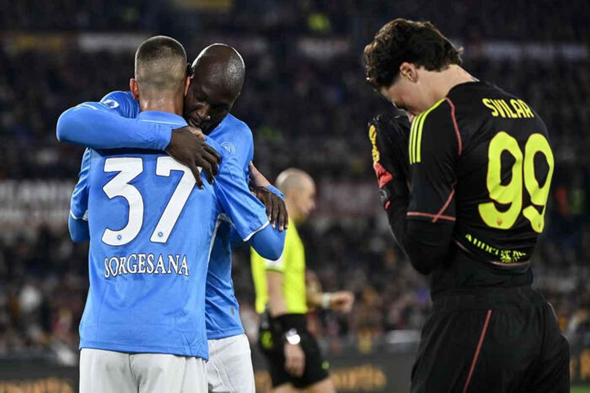 Roma strappa un pareggio all'ultimo respiro e ferma la corsa del Napoli