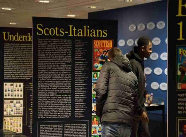 Scoprendo le passioni: la mostra che unisce le culture calcistiche italiana e scozzese a Edimburgo
