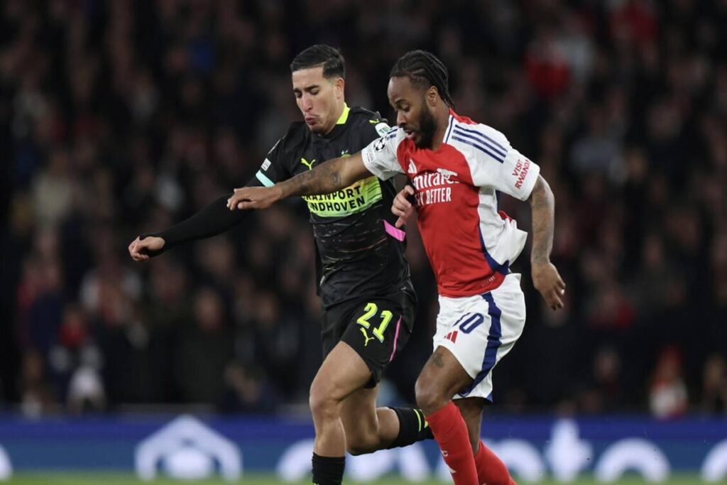 Arsenal strappa il pareggio con il Psv e conquista i quarti di finale di Champions