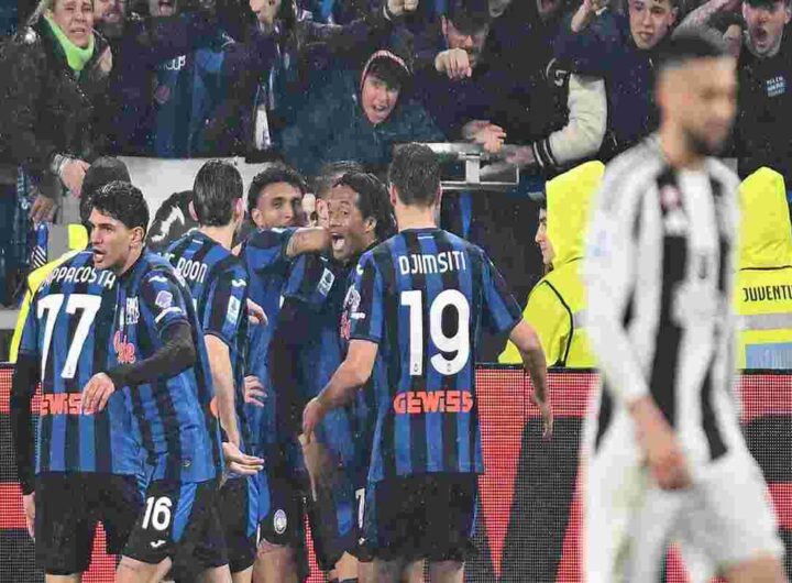 Atalanta fa poker e travolge la Juventus allo Stadium