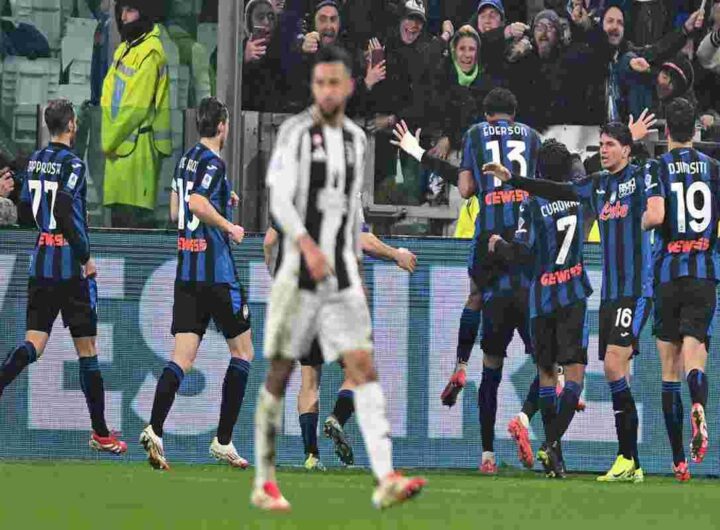 Atalanta travolge la Juventus: 4-0 e corsa al vertice con Inter e Napoli