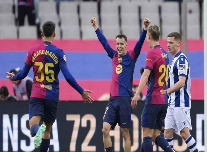 Barcellona travolgente: poker di gol e ritorno in vetta alla LaLiga
