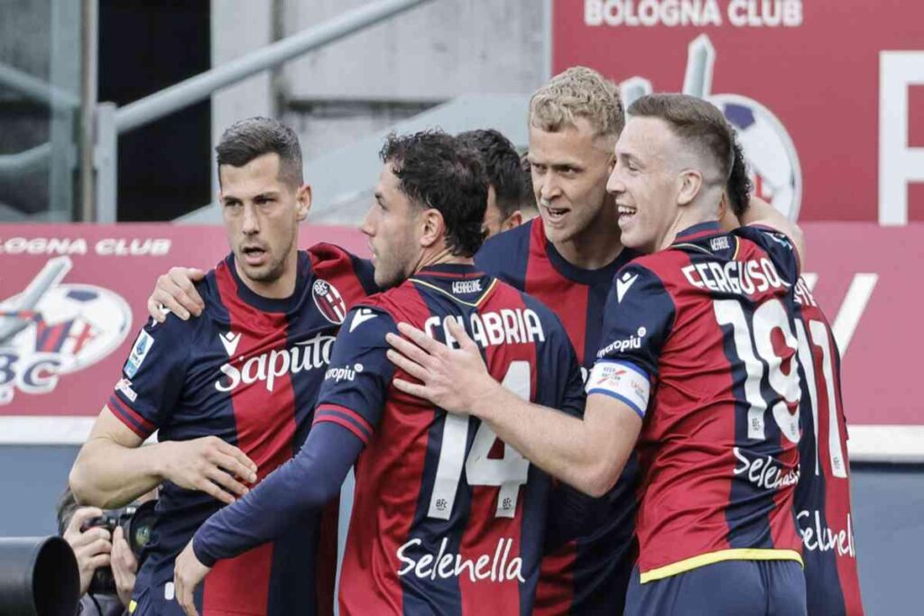 Bologna travolgente: 5-0 sulla Lazio e quarto posto in classifica
