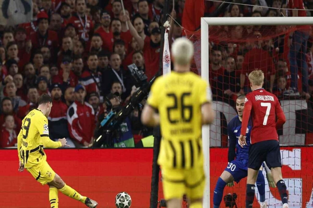 Borussia avanza ai quarti dopo la vittoria per 2-1 contro il Lille