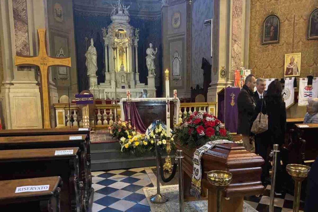 Bruno Pizzul: un addio commovente nel duomo di Cormons