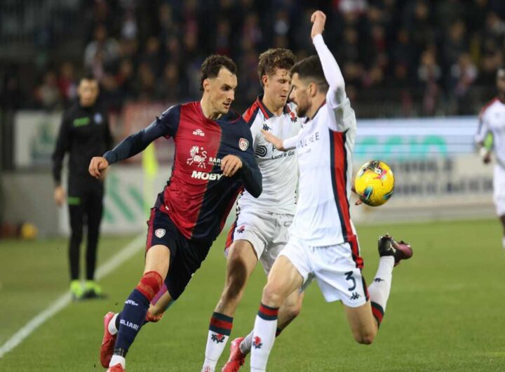 Cagliari e Genoa si dividono la posta in palio in un emozionante pareggio 1-1