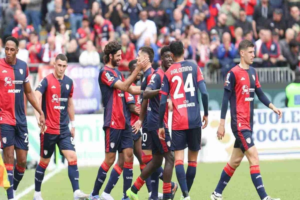 Cagliari trionfa con un netto 3-0 contro il Monza nella Serie A
