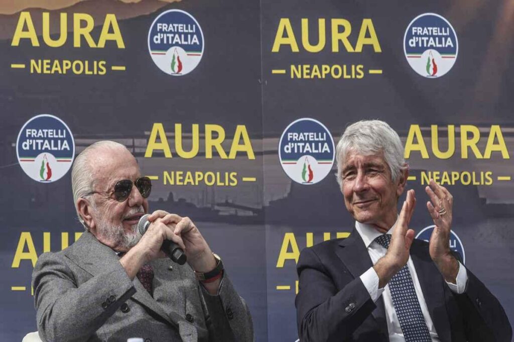 De Laurentiis annuncia l'apertura di un nuovo centro sportivo a settembre