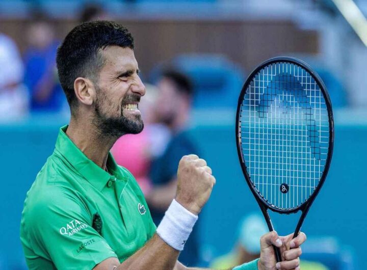 Djokovic affronta Mensik a Miami nella corsa al centesimo trofeo