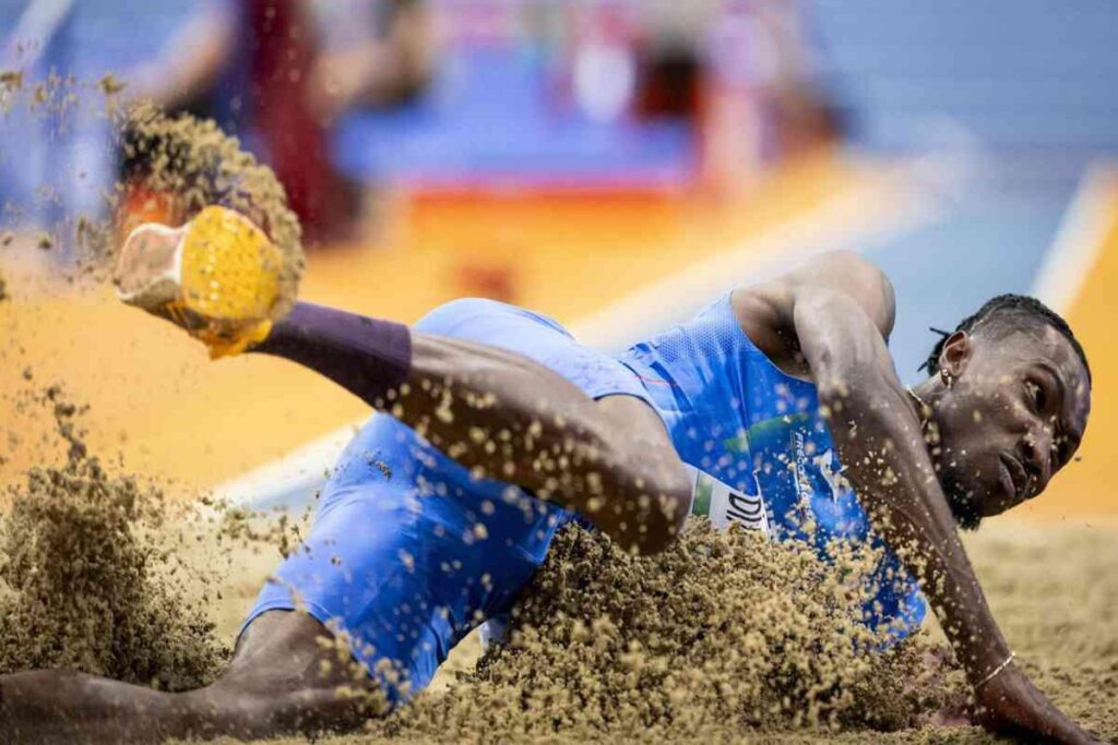Euroindoor atletica: Diaz celebra la vittoria con l'inno di Mameli