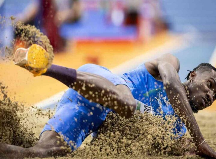 Euroindoor atletica: Diaz celebra la vittoria con l'inno di Mameli