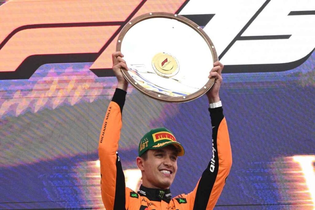 F1 Australia: Norris affronta una gara impegnativa, ma inizia alla grande