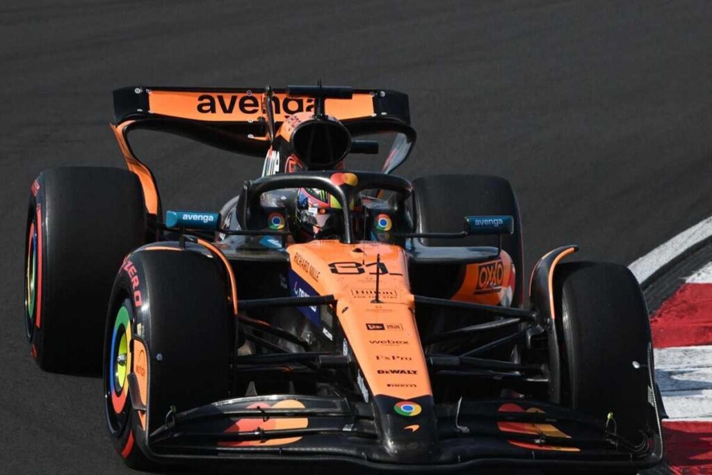 F1: Piastri in testa mentre Ferrari sorpassa Verstappen