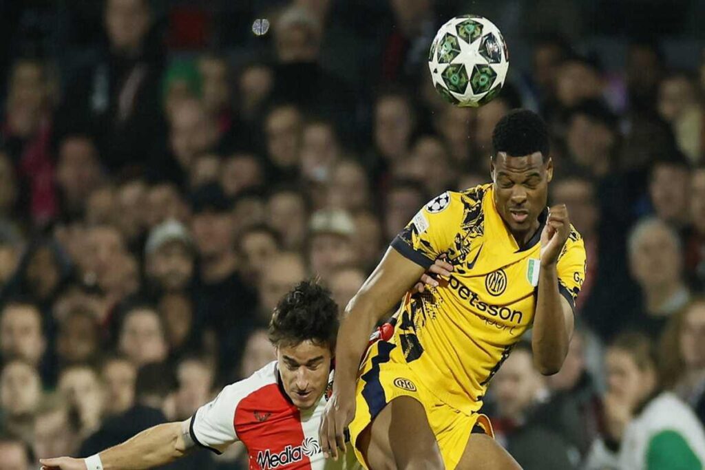 Feyenoord-Inter: la diretta della sfida di Champions con foto esclusive