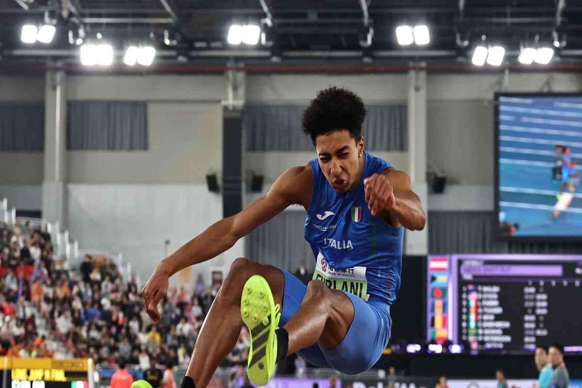 Furlani conquista l'oro nel salto in lungo ai mondiali indoor di atletica