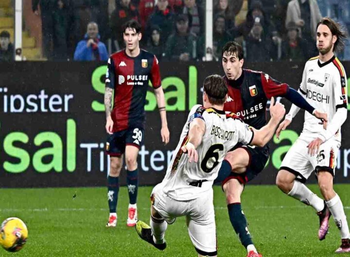 Genoa conquista la vittoria su Lecce: 2-1 in diretta con foto esclusive