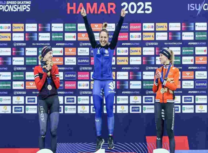 Ghiaccio in festa: Lollobrigida e Giovannini conquistano l'oro ai Mondiali di velocità