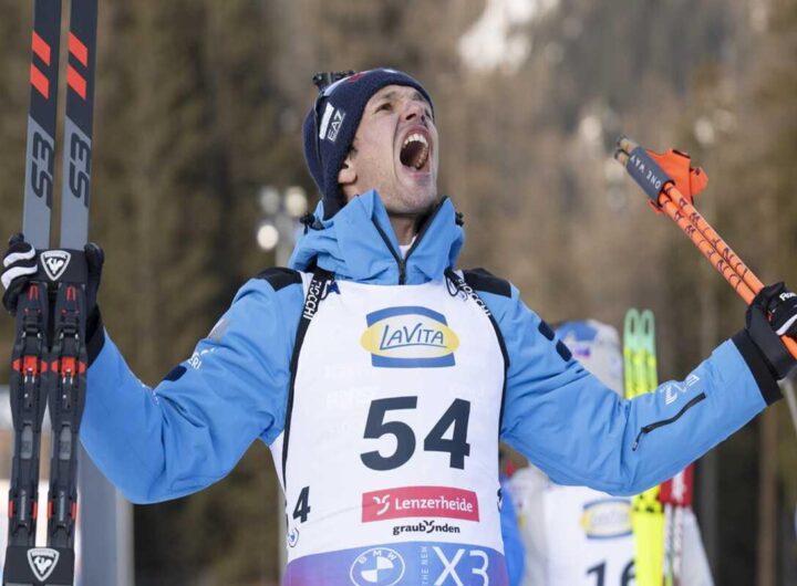 Giacomel guida gli azzurri nella conclusione emozionante del cdm di biathlon a Oslo
