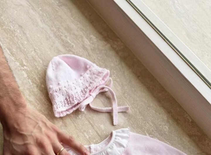 Gimbo Tamberi dà il benvenuto a una nuova vita con un fiocco rosa