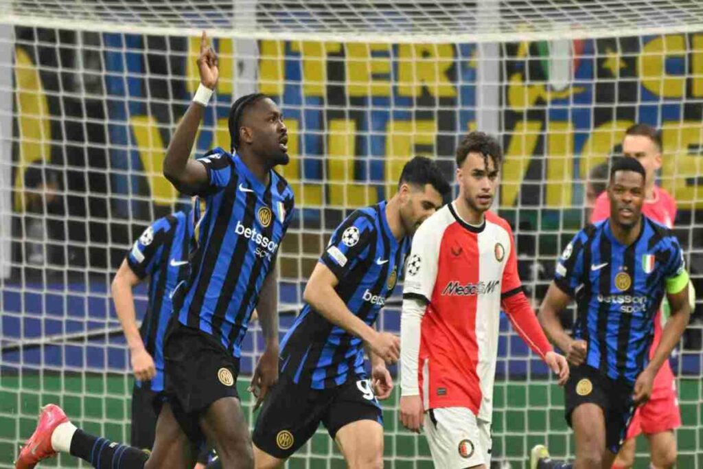 Inter-Feyenoord: la diretta di una sfida avvincente in Champions League