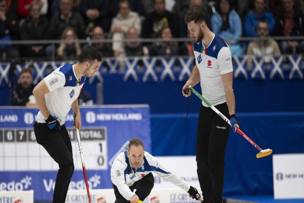 Italia al Mondiale di curling: trionfo e battuta d'arresto nella prima giornata