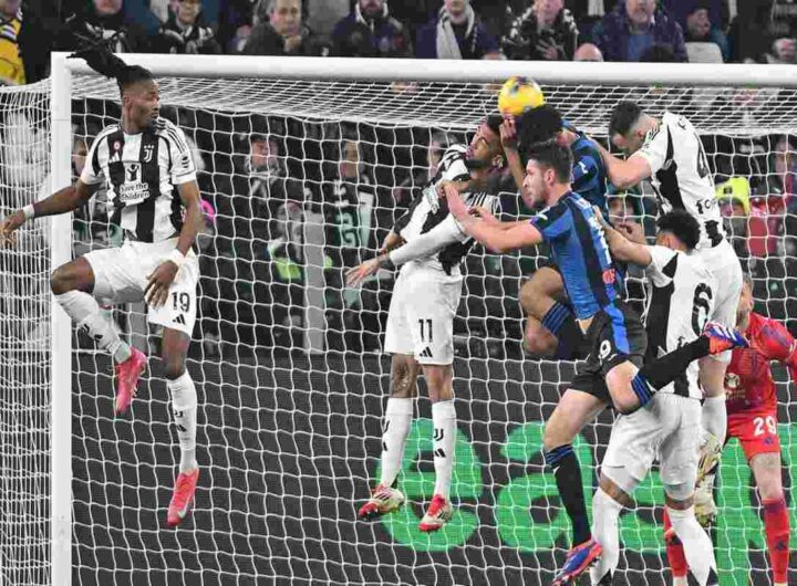 Juventus-Atalanta: la sorpresa della Serie A in diretta e immagini esclusive