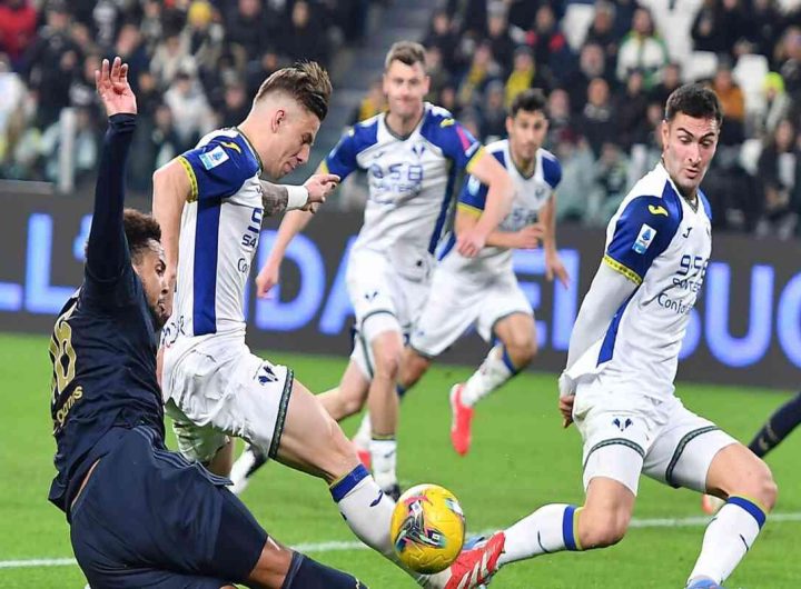 Juventus batte Verona 1-0: cronaca e immagini della partita in diretta