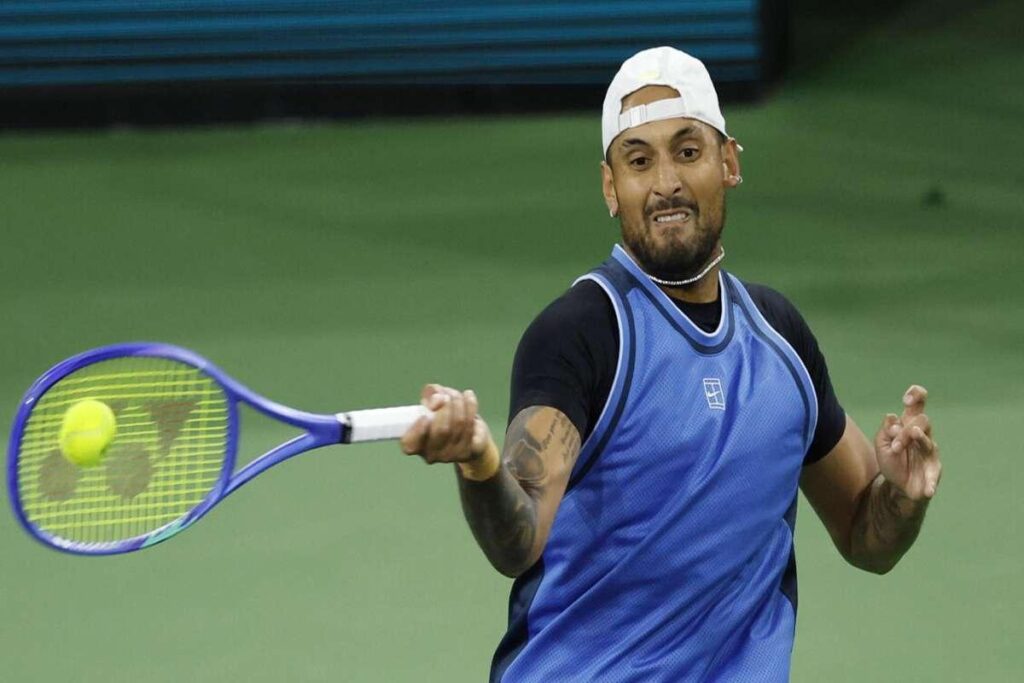 Kyrgios si ritira in lacrime a Indian Wells: un addio emozionante