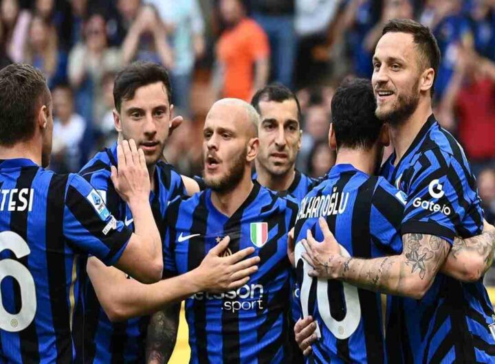 L'Inter in corsa per lo scudetto, ma il Napoli resiste con determinazione