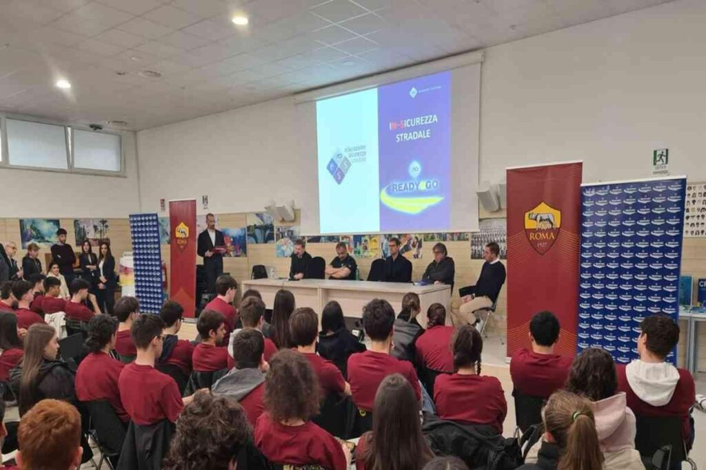 La Roma e l'Automobile Club Roma uniti per la sicurezza stradale