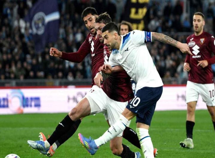 Lazio e Torino si dividono la posta in palio in una sfida avvincente