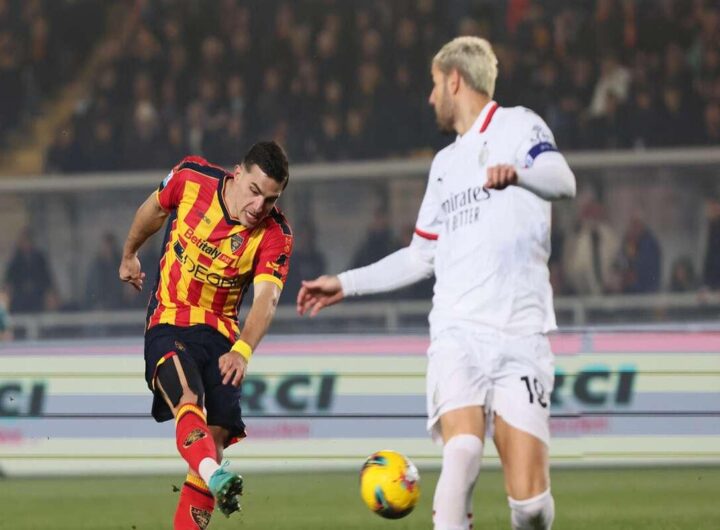 Lecce sorprende il Milan: la diretta e le foto della vittoria inaspettata