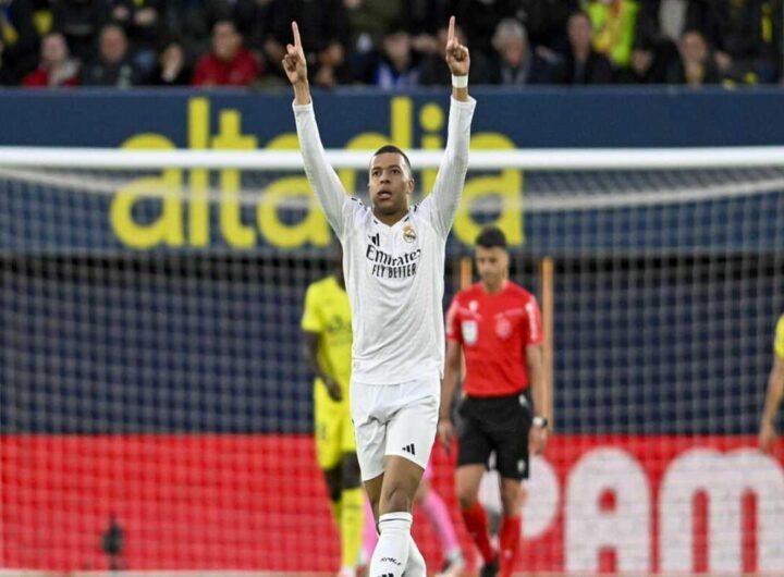 Mbappé trascina il Real al vertice della Liga con una doppietta esplosiva