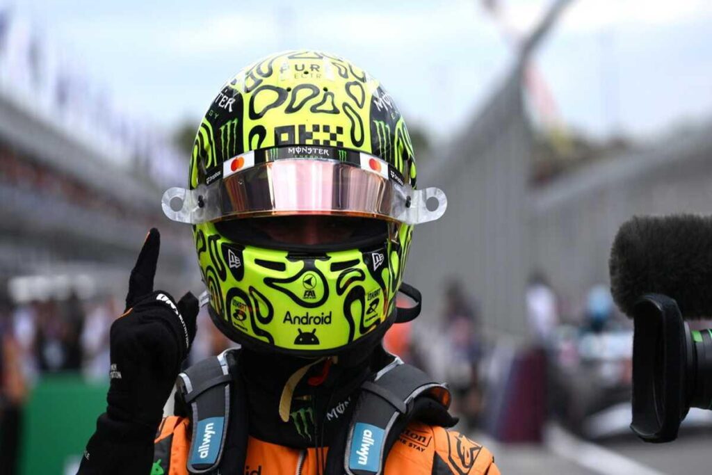 McLaren di Norris in pole position, Ferrari delude con settimo e ottavo posto