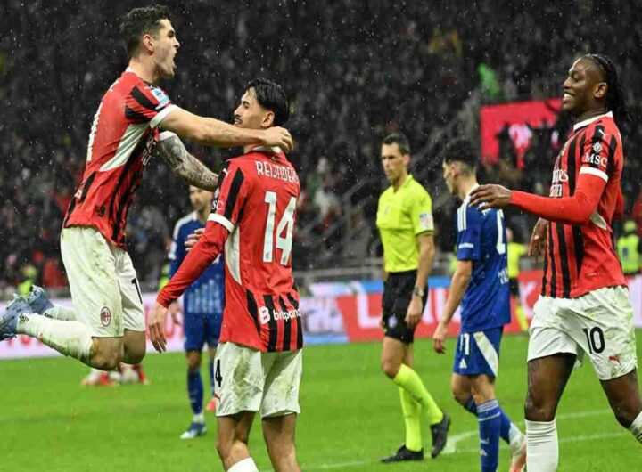 Milan conquista la vittoria in rimonta contro il Como: cronaca e immagini della partita