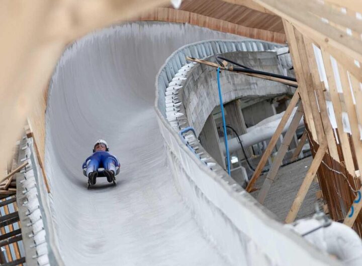 Milano-Cortina: apertura del sliding centre e inizio delle prove per i bob