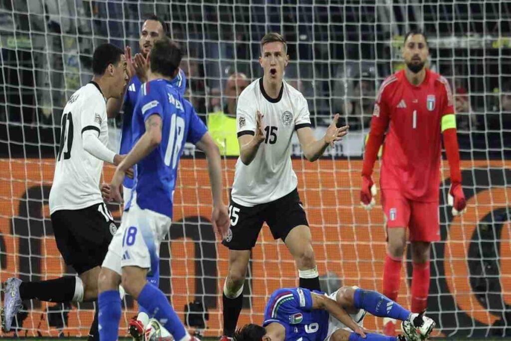 Nations League thriller: Italia eliminata dopo il pareggio 3-3 con la Germania
