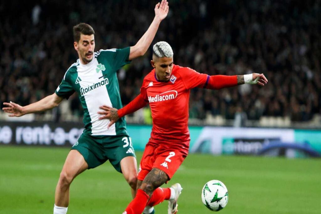 Panathinaikos e Fiorentina si sfidano in una battaglia avvincente: segui la diretta del 3-2 in Conference League