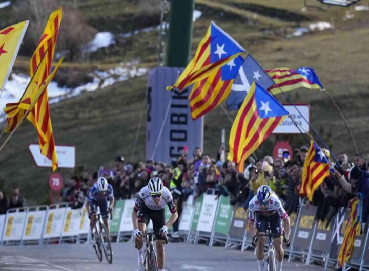 Roglic conquista la maglia leader nella quarta tappa del Giro di Catalogna