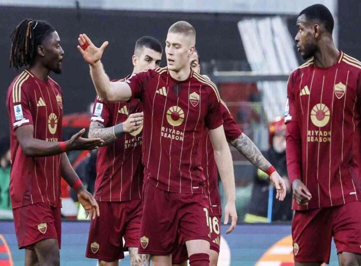 Roma vince contro il Cagliari, ma Dybala si infortuna e preoccupa i tifosi