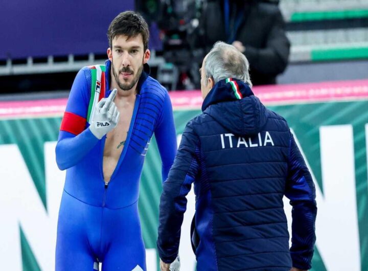 Trionfi azzurri ai mondiali di velocità su ghiaccio: Ghiotto oro e Lollobrigida bronzo