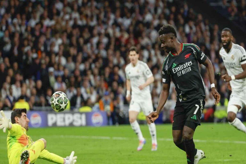 Arsenal sorprende il Real Madrid e conquista la semifinale di Champions