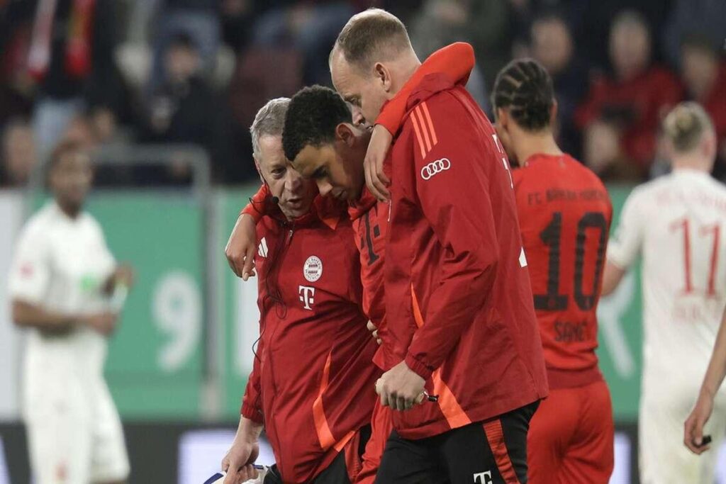 Bayern trionfa 3-1 sull'Augsburg, ma la sconfitta di Musiala pesa sul morale