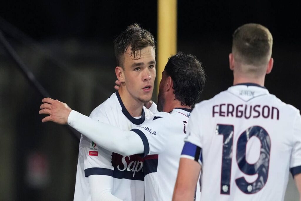 Bologna trionfa in Coppa Italia: il 3-0 contro l'Empoli raccontato in diretta e immagini
