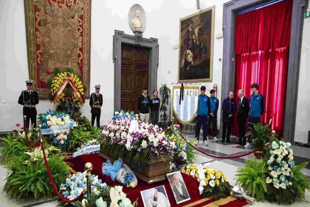 Camera ardente per Suor Paola: il feretro allestito in Campidoglio