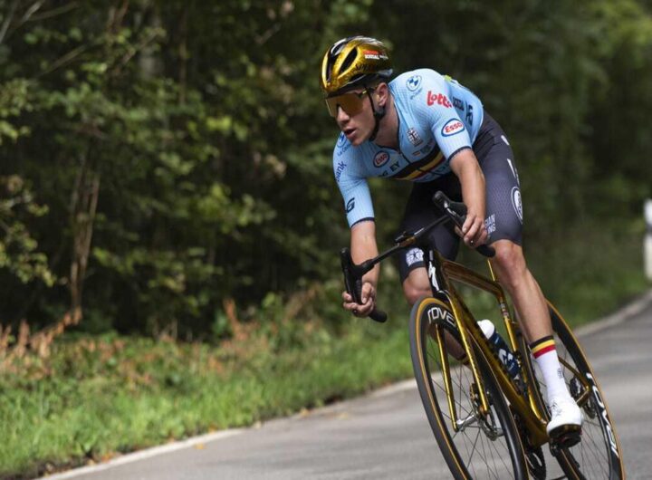 Evenepoel torna alla Freccia del Brabante e dedica la vittoria alla moglie
