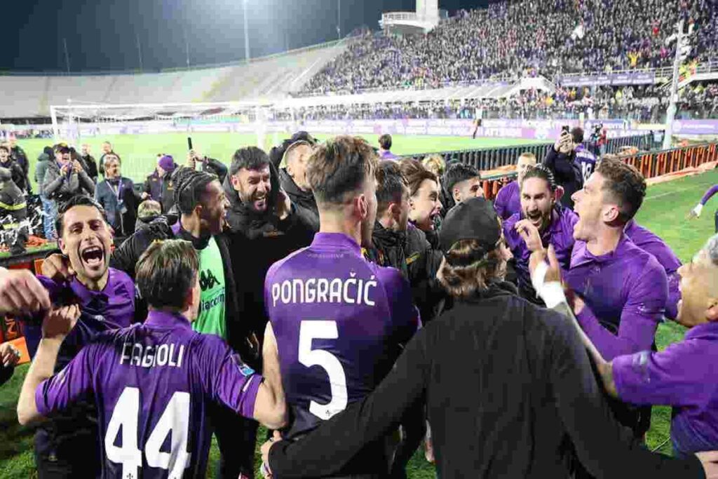 Fiorentina, ridotta la multa per la coreografia contro la Juve